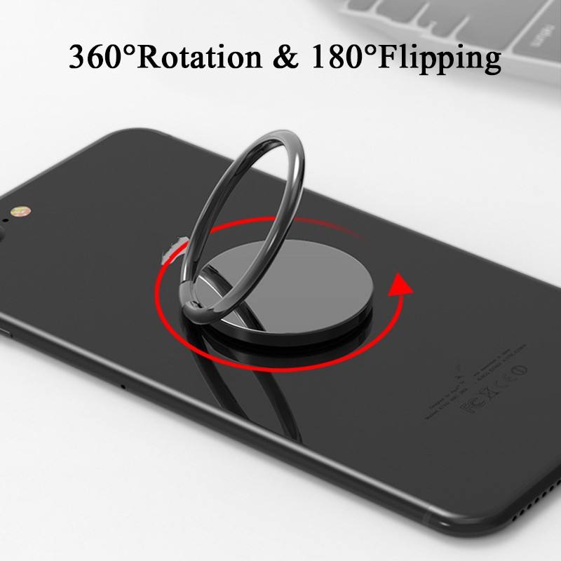 Ultra-Slim Metal Ring Phone Stand