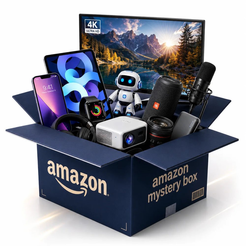 Custom Blind Box Electronic Mystery Box with VR Headsets AI Glasses Smart Glasses for Online Store Supply Smart Watch Set