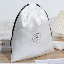 Large Satin Ribbon Pouch