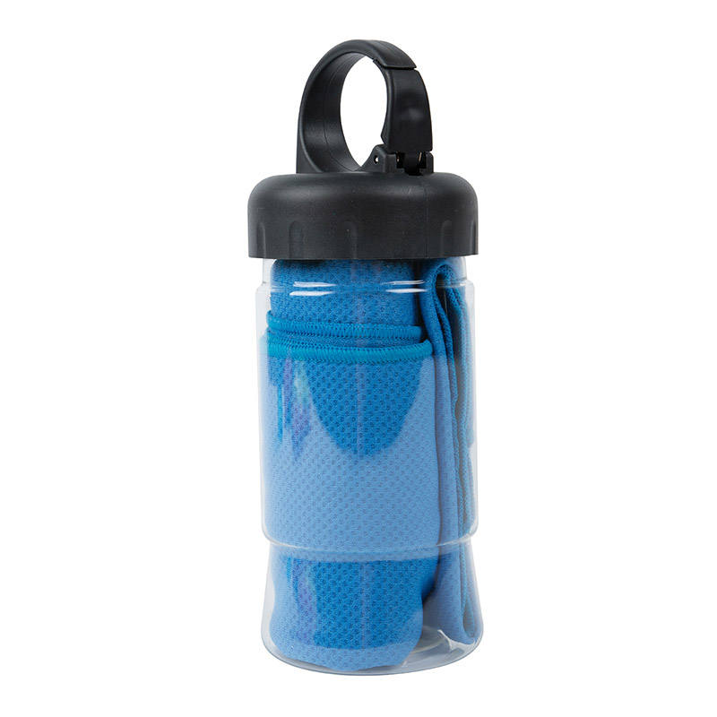 Cooling Microfiber Towel with Bottle