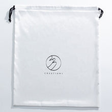 Large Cotton Ribbon Pouch