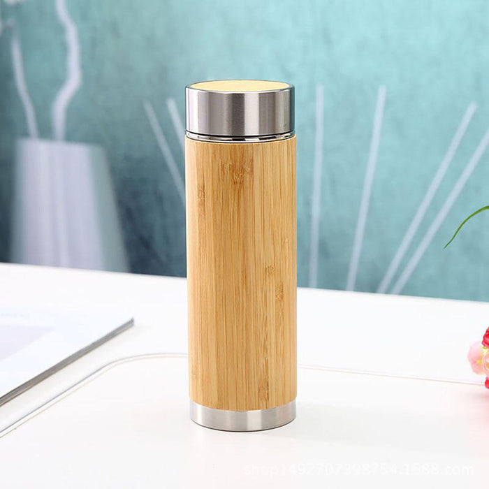 300ml BambooTherm Stainless Steel Flask