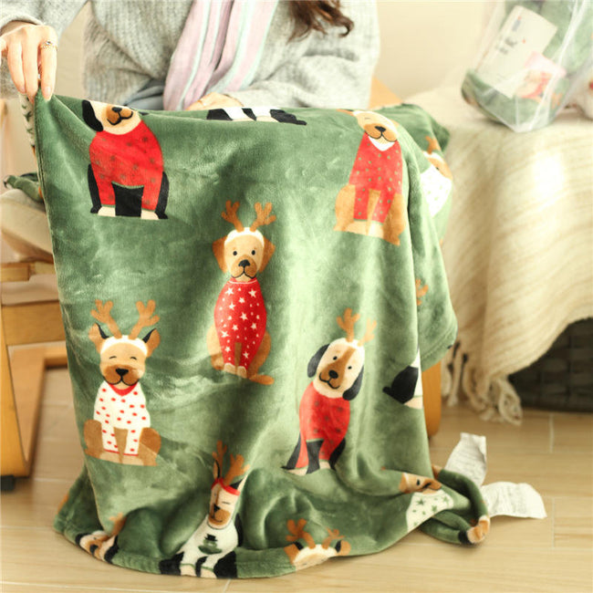 CozyNest Christmas Lapghan Mini Blanket Main Image