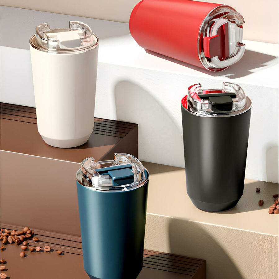 350ml ThermoLock Stainless Steel Coffee Tumbler