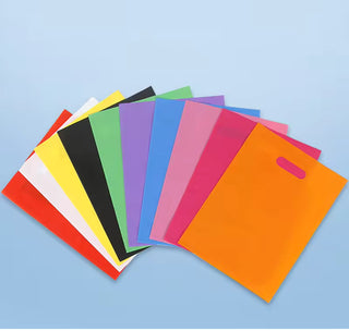 Custom Printing Plastic Bag with Die-Cut Handle