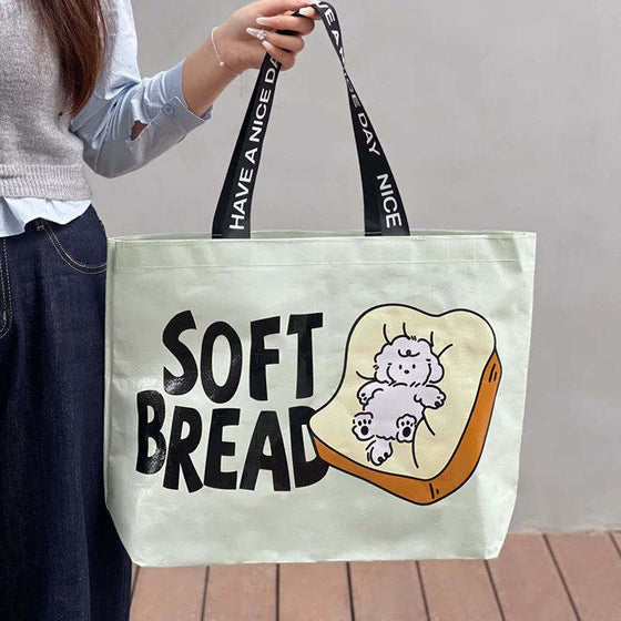 Large MatteWeave PP Woven Carry Bag