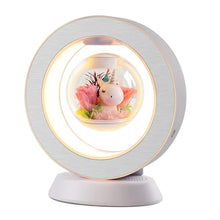 Smart AI Acrylic for Speaker Magnetic Levitation Eternal Flower Desktop Ornament Perpetual Motion Toy Gift Patent