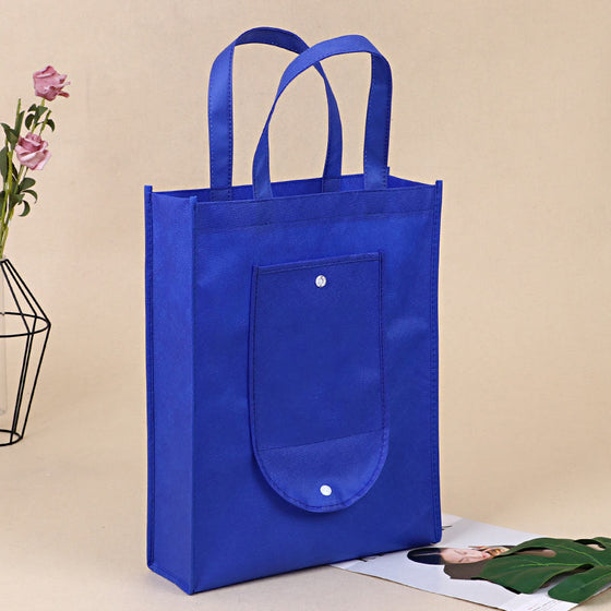 FoldEase Portrait Non-Woven Tote Bag