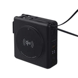 10,000mAh Magnetic Wireless Powerbank with Built-In Wall Plug