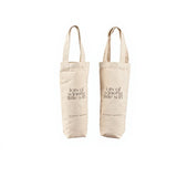 Canvas Bottle & Cup Carrier