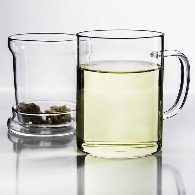400ml TeaInfuse Glass Cup
