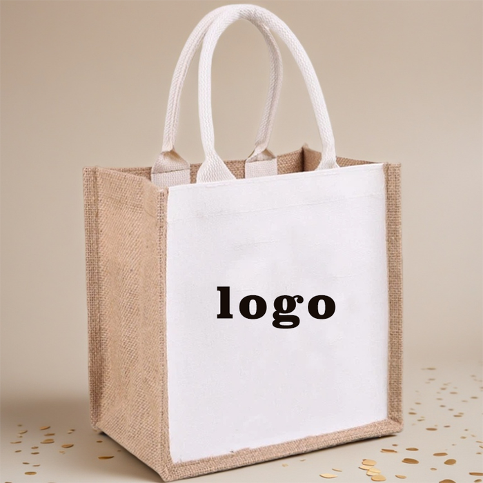 Canvas Jute Laminated Tote S