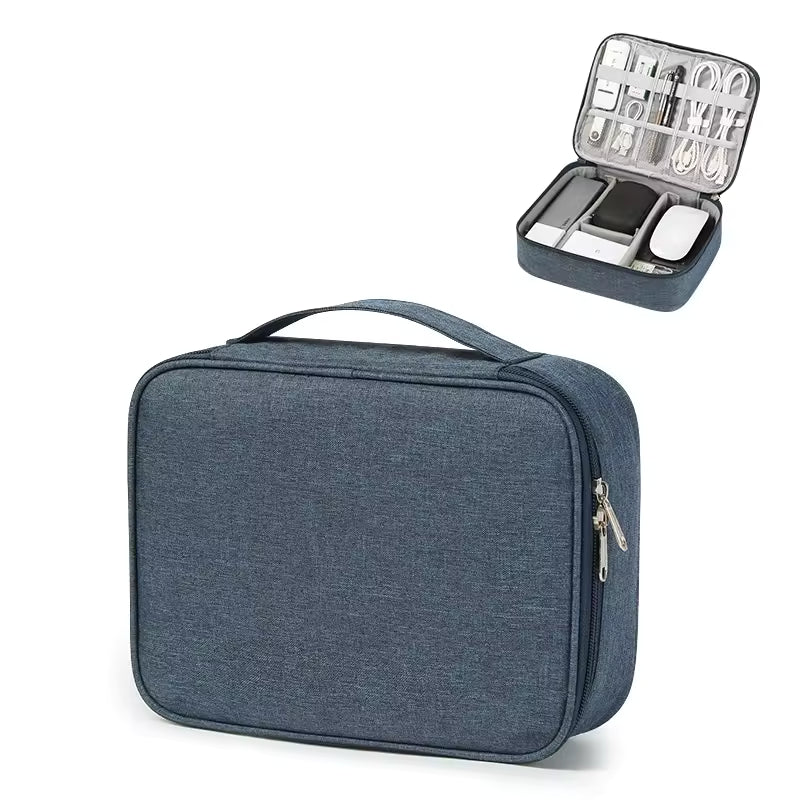 Multi-Compartment Travel Gadget Organiser