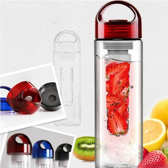 FruitFlow 600ml Tritan Infuser Bottle