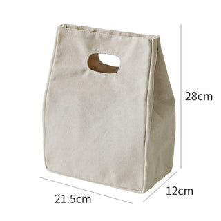Canvas Thermal Lunch Tote
