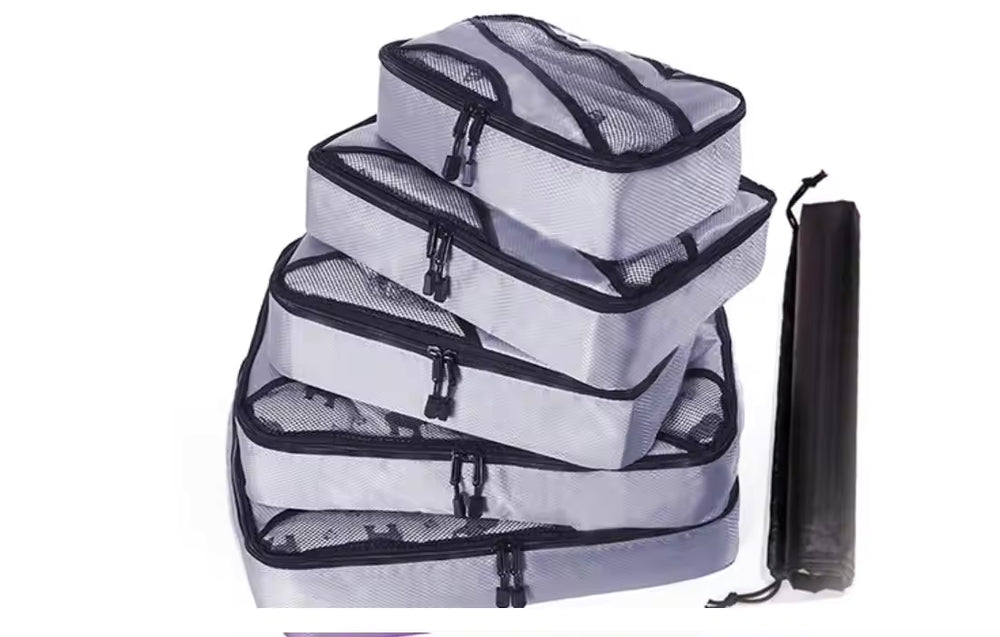 8-Piece Travel Packing Organiser Set