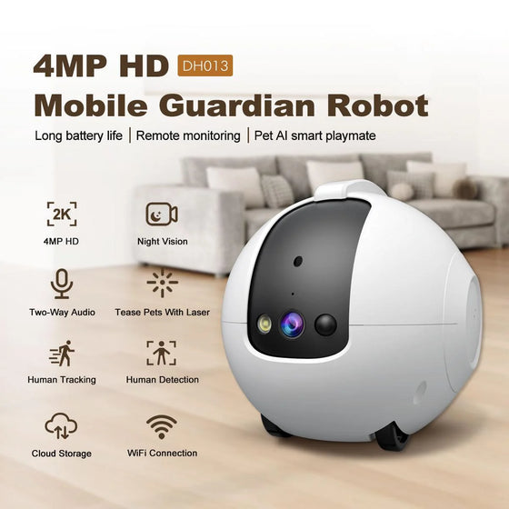 Intelligent Machine Cat Dog Pet Companion Desktop AI Robot Emotional Dialogue Programming Electronic Toy Gifts Smart Robot Toy - hover image