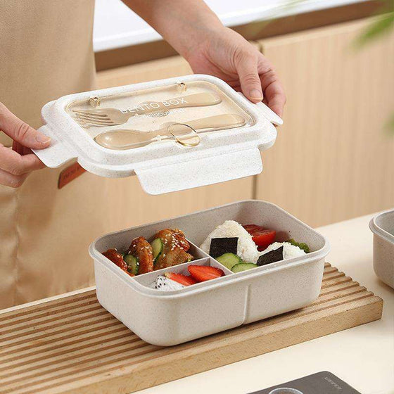 1200ml EcoWheat Straw Lunch Box