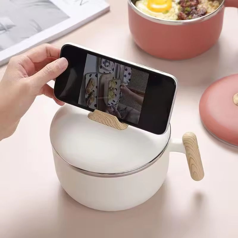 1200ml Wooden Handle Ramen Bowl