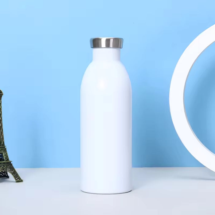 FlatTop 500ml Stainless Steel Bottle