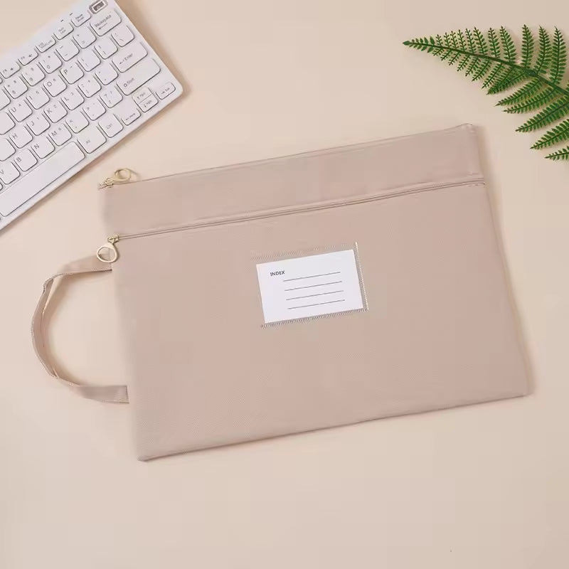A4 Canvas Document Bag
