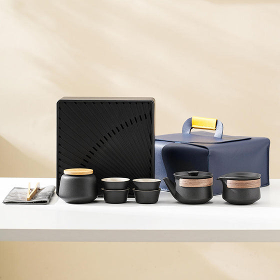 LuxeBrew Ceramic Tea Gift Set