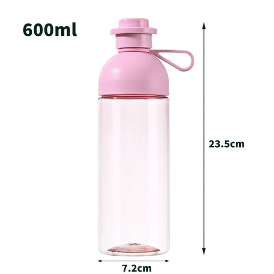 DuoSip 600ml Dual-Opening Water Bottle - hover image