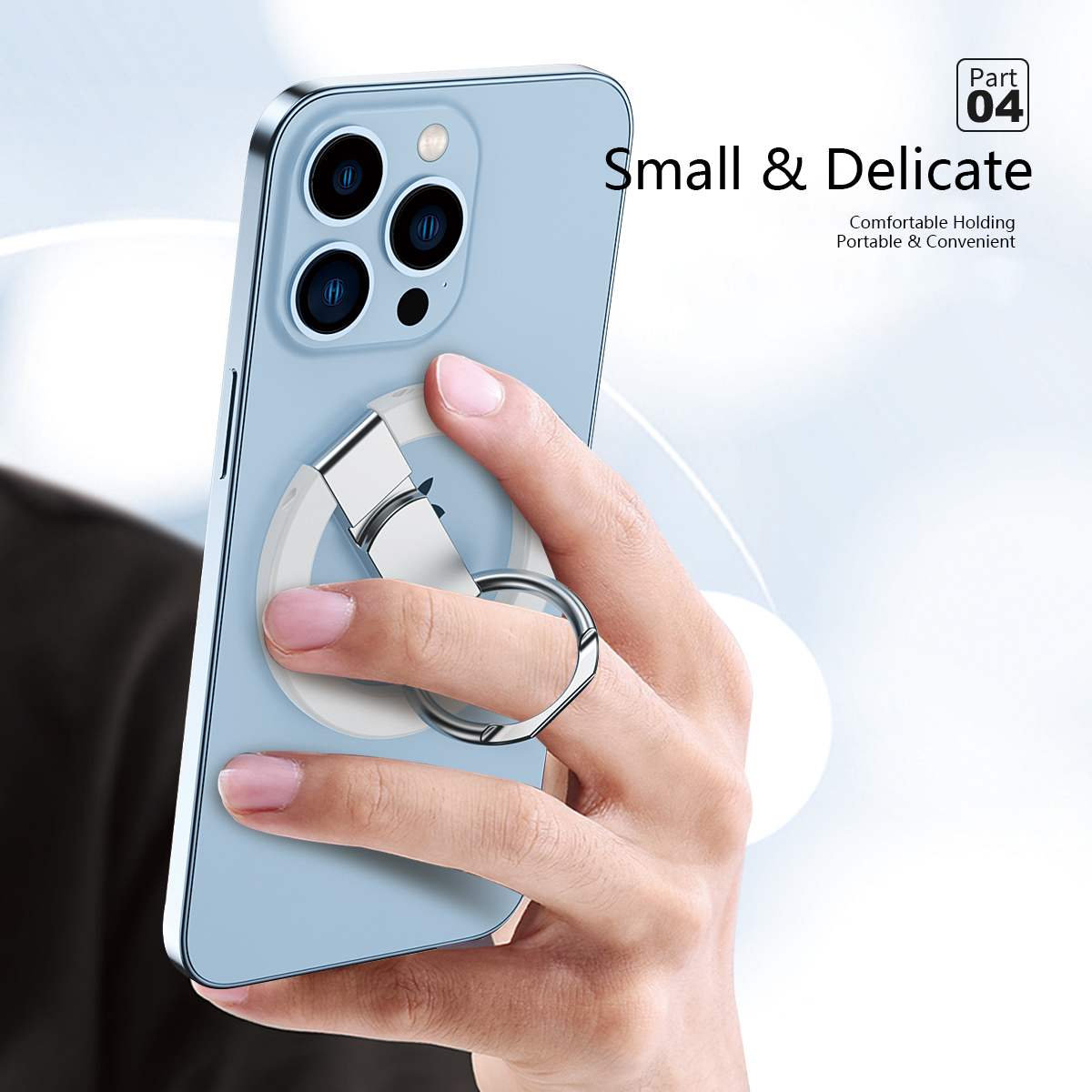 Magnetic Phone Ring Stand