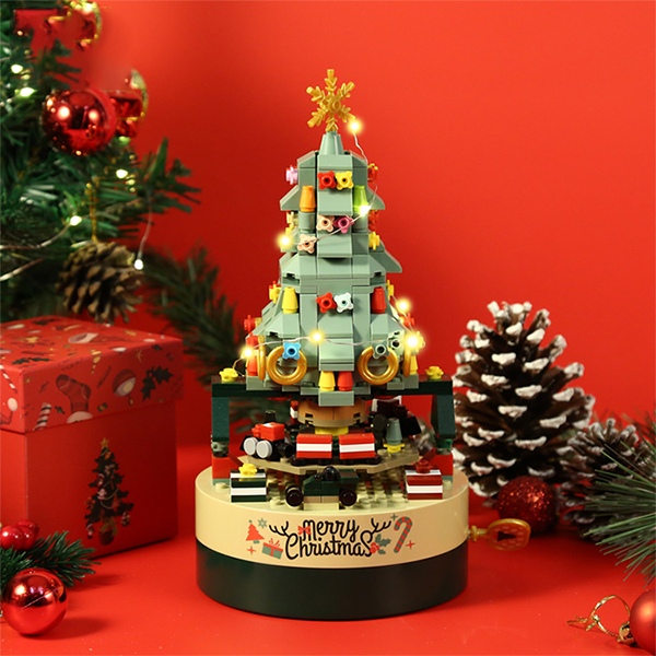 MerryBuild Christmas Tree Music Box Set