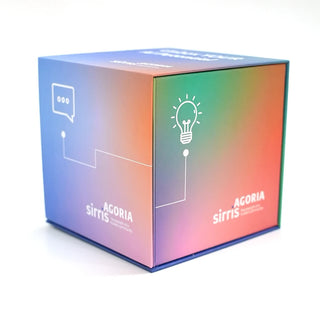 Printed Packaging Boxes Cardboard Rigid White Paper Box Foldable Magnetic Closure Gift Packaging Box