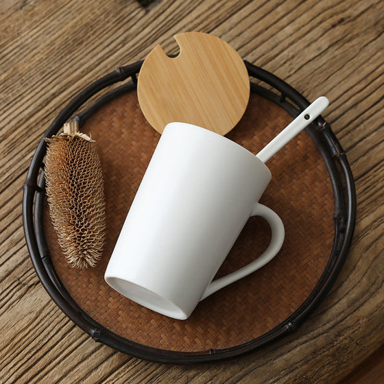 400ml CoasterLid Ceramic Mug - hover image
