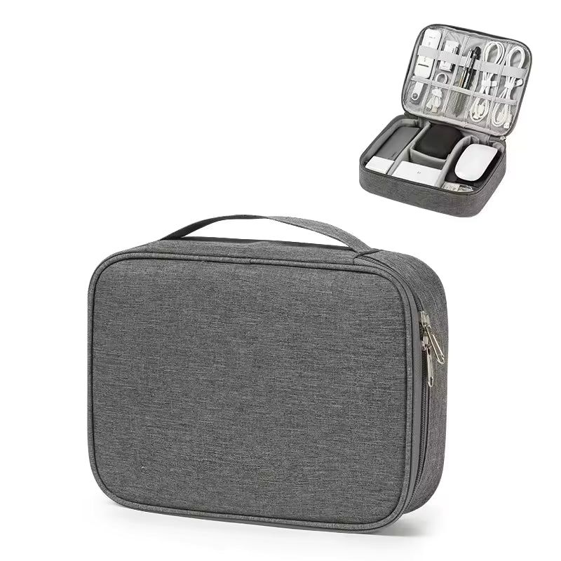 Multi-Compartment Travel Gadget Organiser