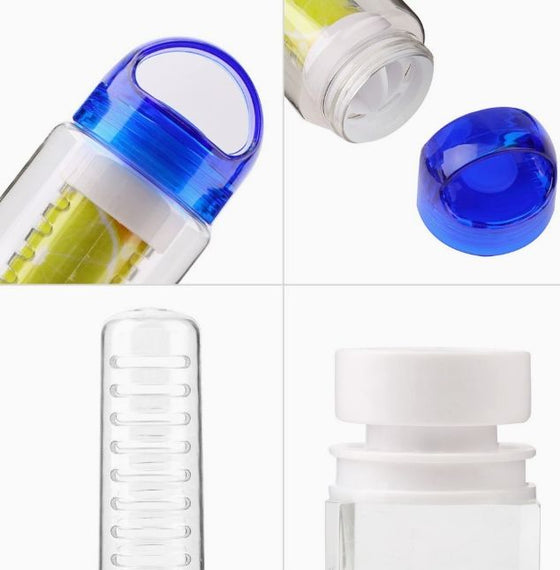 FruitFlow 600ml Tritan Infuser Bottle - hover image