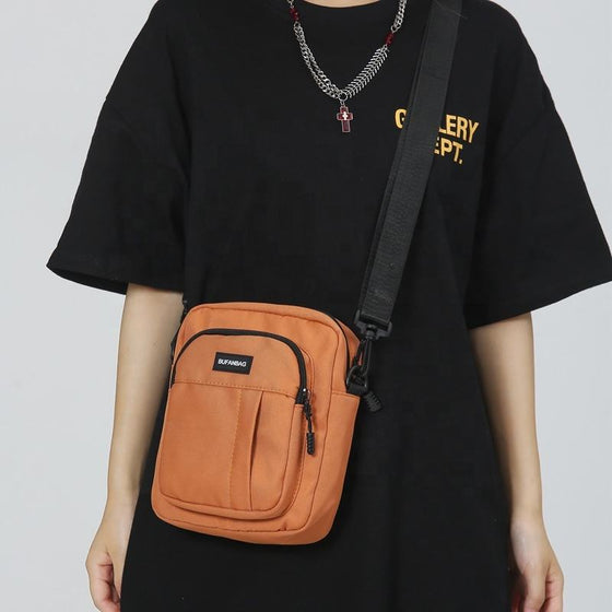 Urban Nylon Zip Sling Bag
