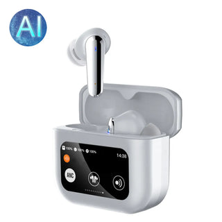 Free Sample NEEXXT Q30AI Hot Selling Touch Screen LED Display AI TWS Earbuds Earphones for Travel and Business