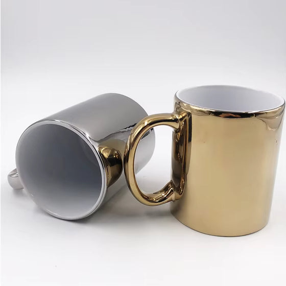 400ml Metallic Ceramic Mug - hover image