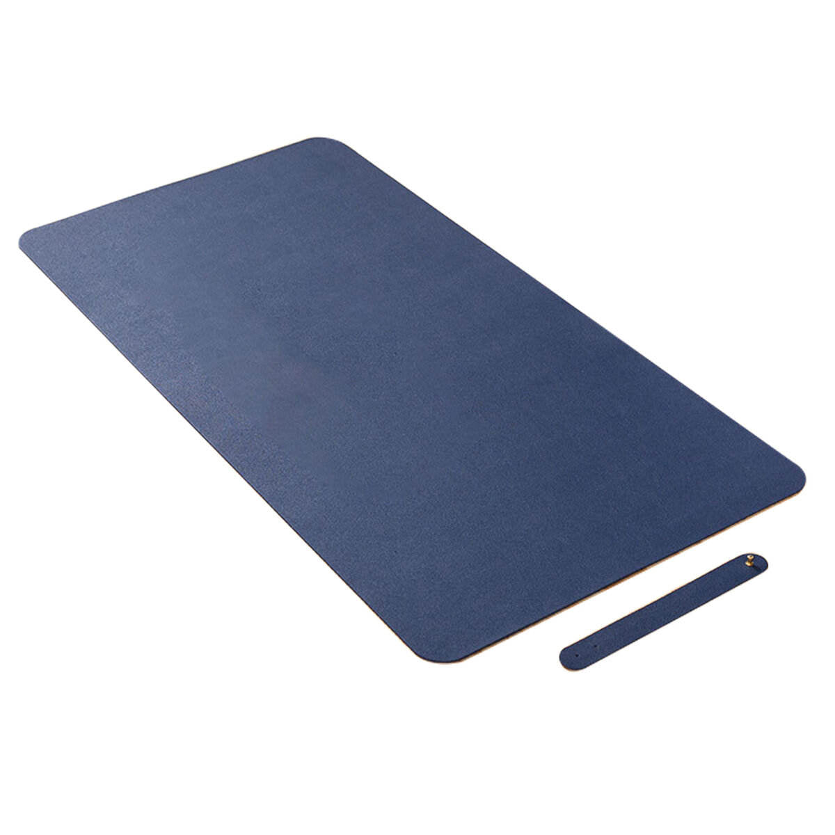 Reversible Leather Cork Desk Mat