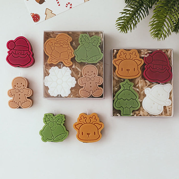 Christmas Scented Soy Candles in a Pack
