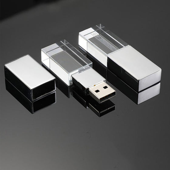 CrystalGlow USB Drive - hover image