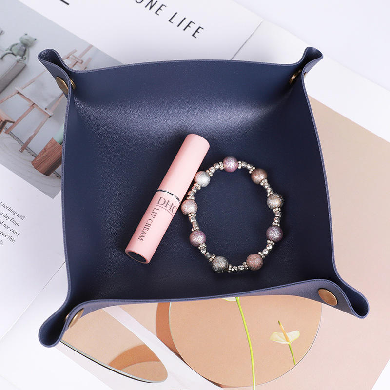 PU Leather Valet Tray