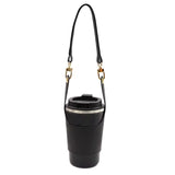 Adjustable PU Leather Cup Holder
