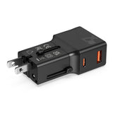 25W Portable Travel Adapter Wall Charger