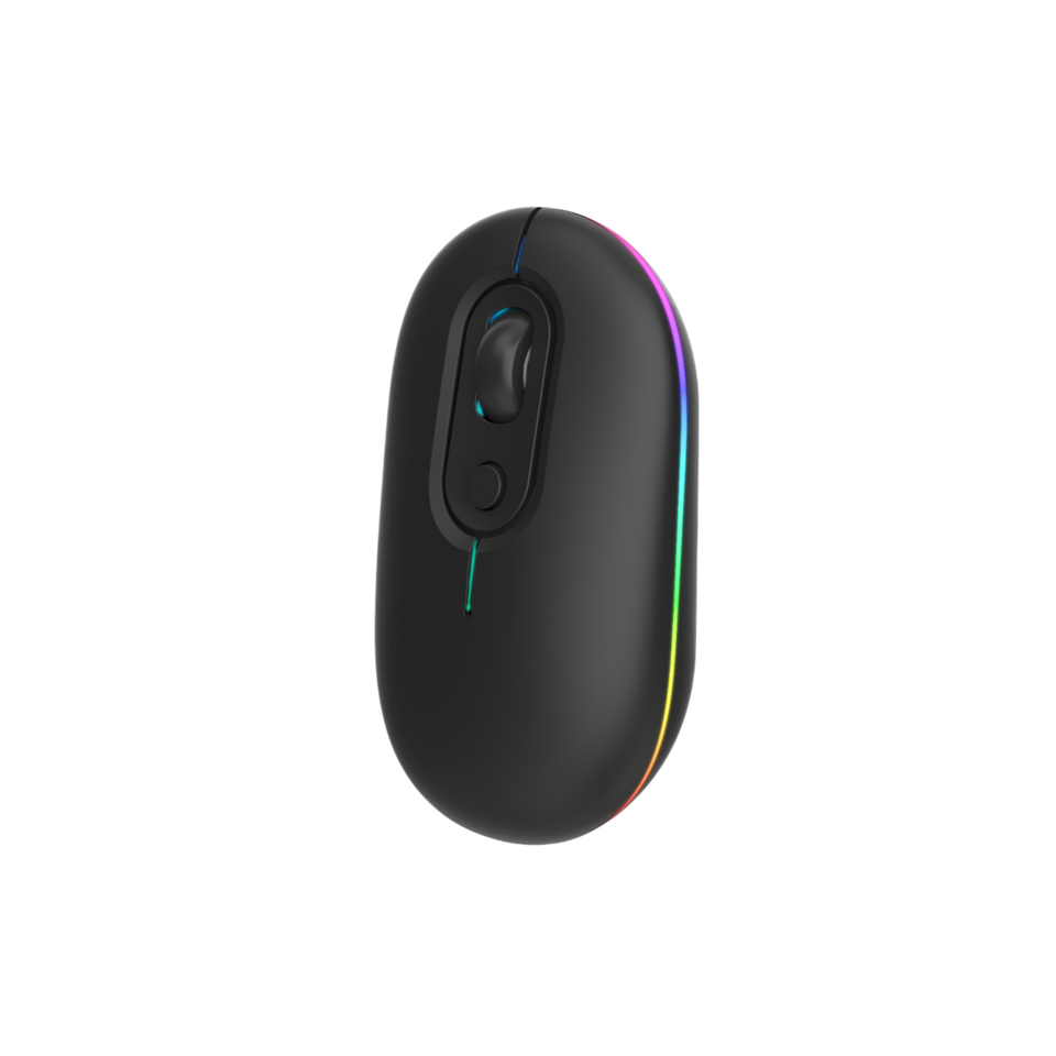 Compact RGB Silent Wireless Mouse