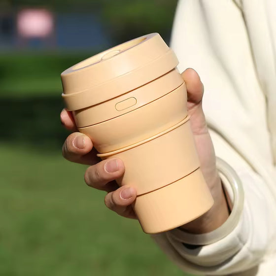 360ml FlexiFold Silicone Coffee Cup