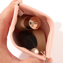PU Leather Auto-Closure Pouch