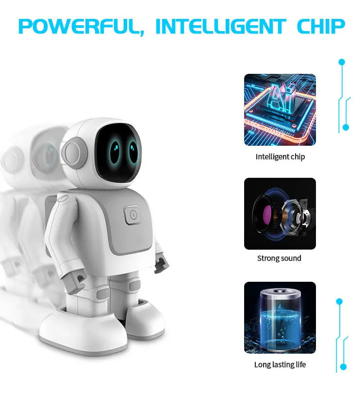 Smart  Educational AI  Chatting  Robot Toy Desk  Creative  Gift Dancing Robot Programming Robot  Speaker