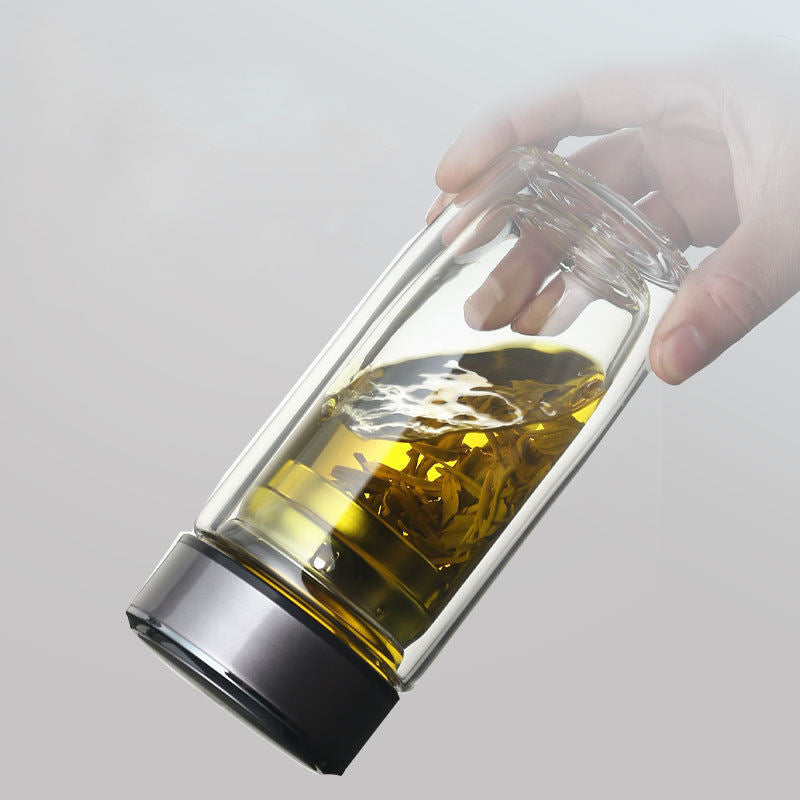 400ml Glass Infuser Stainless Steel Flask
