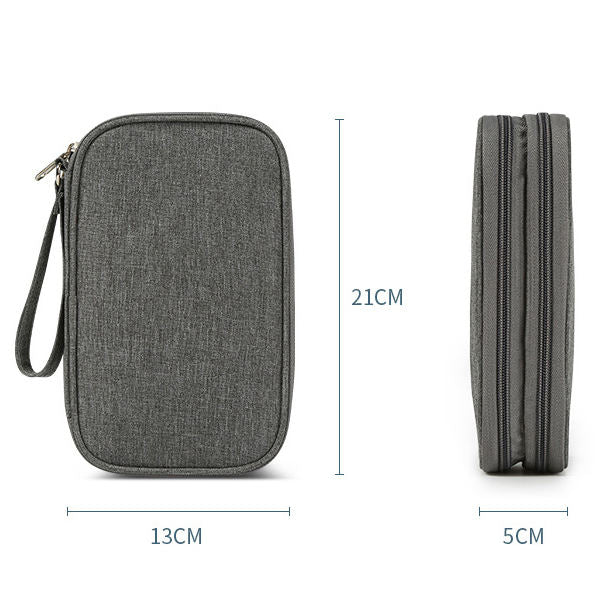 Multi-Compartment Travel Gadget Organiser