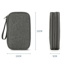 Multi-Compartment Travel Gadget Organiser