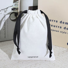 Large Cotton Ribbon Pouch
